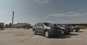 4x Volkswagen Amarok i budowlana demolka [wideo]