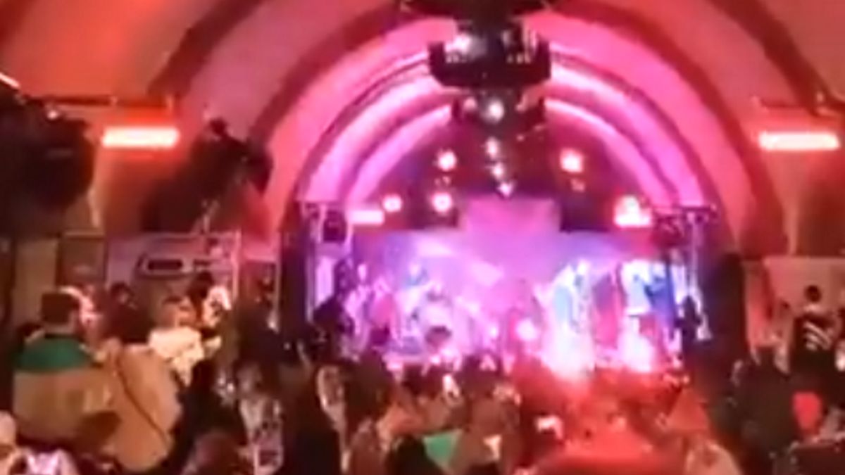 W kijowskim metrze odbył się koncert