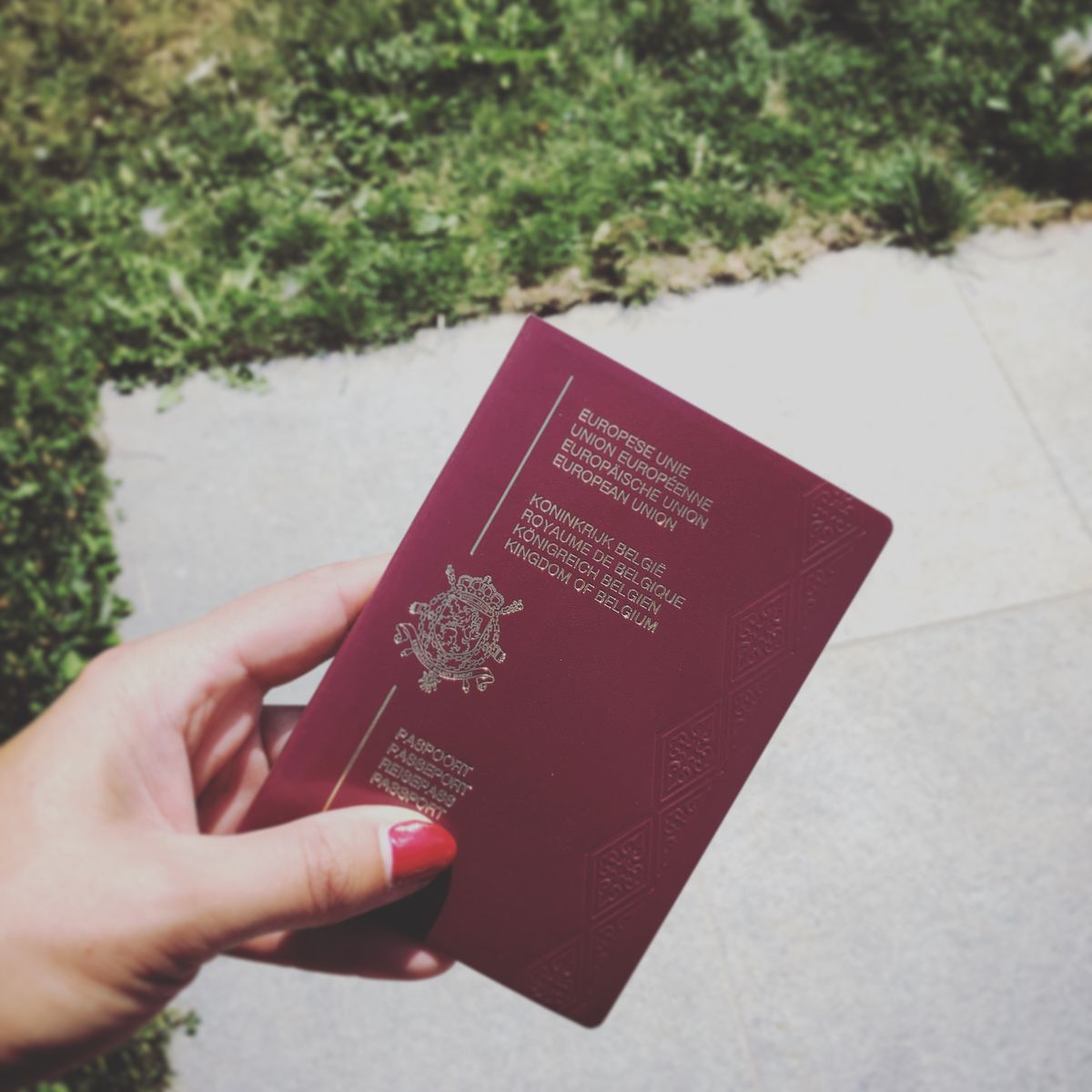 Belgijski paszport 