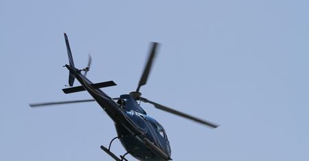 Garwolin. Helikopter lądował na stacji benzynowej, bo zabrakło paliwa