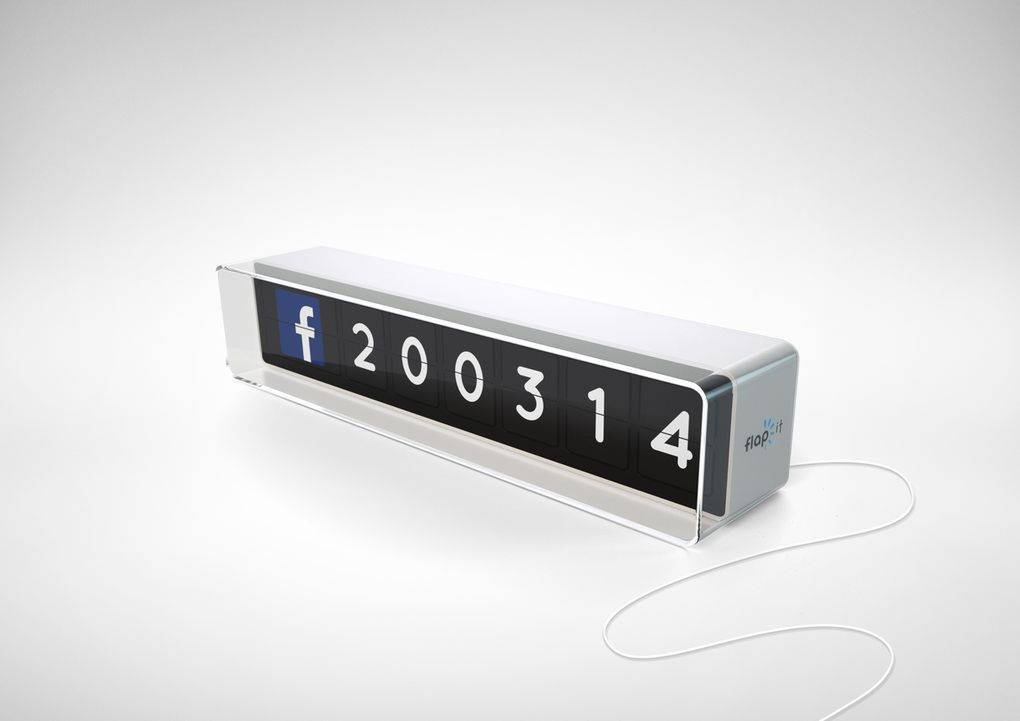 FlapIt: zderzenie nowych i starych technologii. Licznik facebookowych “lubię to!” jak peronowy zegar 2