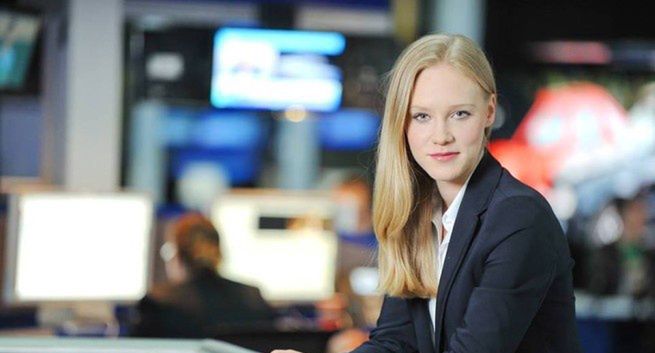 Magda Łucyan z „Rozmowami o końcu świata” w TVN24