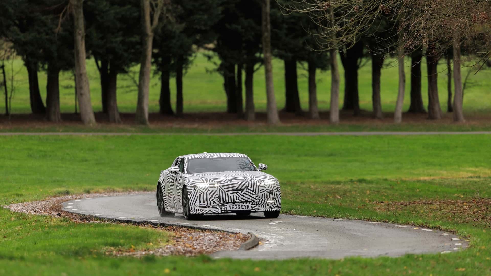 Nowy Jaguar podczas zimowych testów