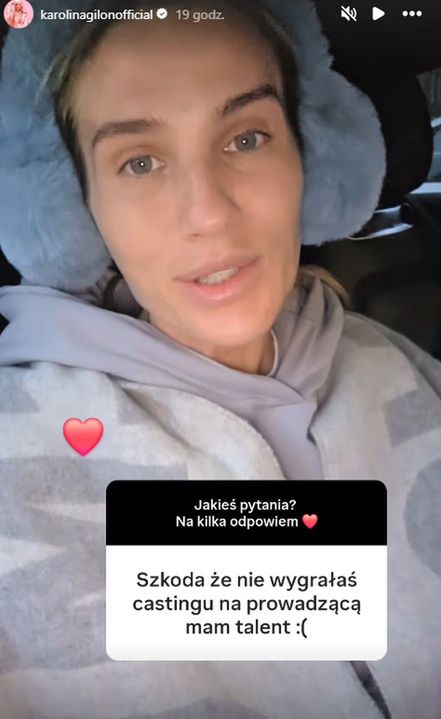 Karolina Gilon przegrała casting na prowadzącą "Mam Talent!"