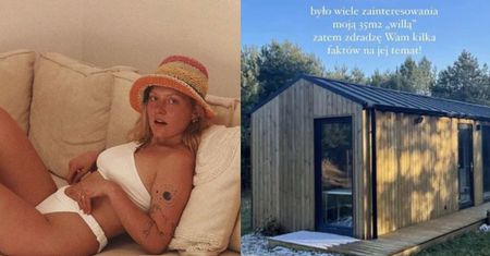 Iga Krefft pozuje w bikini w swoim 35-metrowym domu! "Kocham moją MINI REZYDENCJĘ"