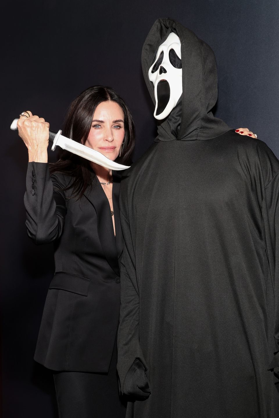 Courtney Cox na premierze filmu "Krzyk 7"