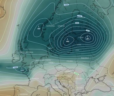Pogoda. Nadchodzące dni nad Polską z wahającymi się temperaturami i przelotnymi opadami