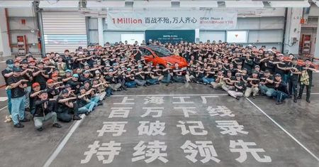 Gigafabryka Tesli w Szanghaju wyprodukowała milion egzemplarzy popularnego modelu