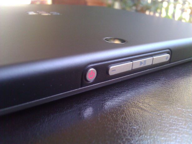 BB PlayBook przyciski kontrolne
