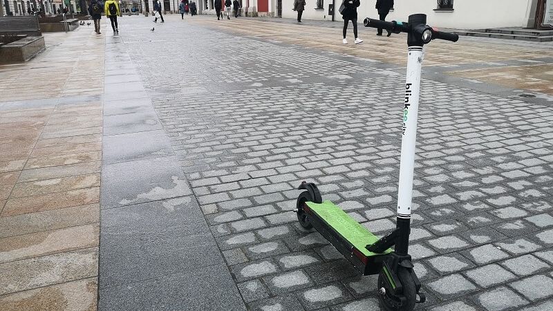 Elektryczne hulajnogi blinkee w Lublinie