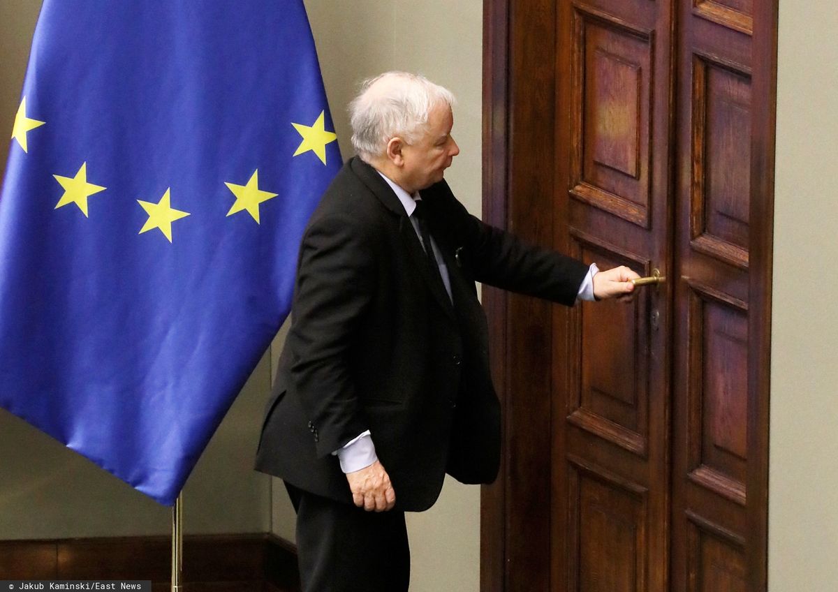 Koronawirus. Jarosław Kaczyński: epidemia uświadomiła słabość Unii Europejskiej