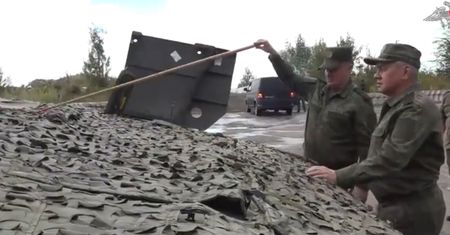 Cenna zdobycz w rosyjskich rękach. Minister oglądał CV90 z patykiem