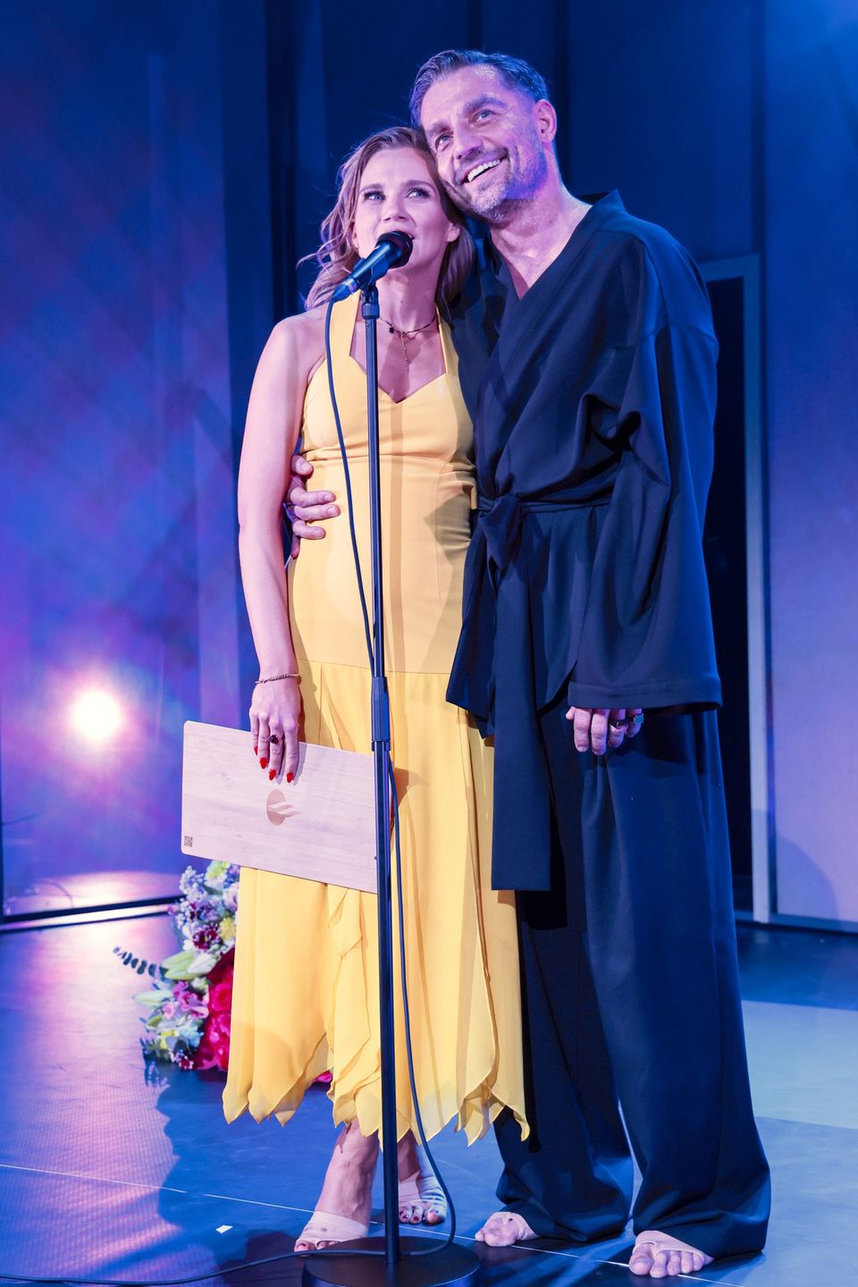 Agnieszka Kaczorowska i Marcin Rogacewicz 