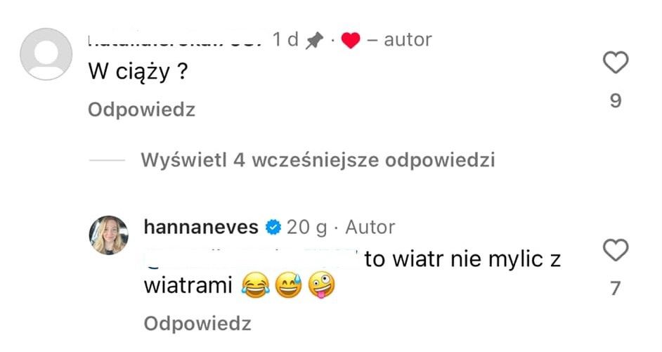 Hanna Zborowska została zasypana pytaniami o ciążę