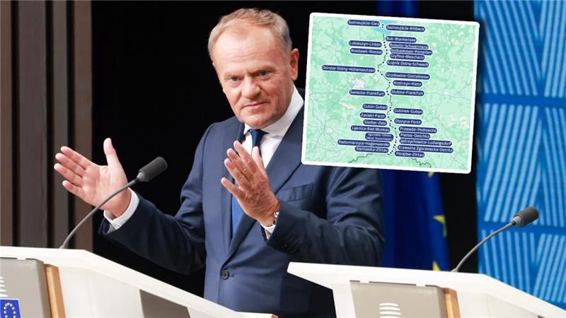 Tusk komentuje kontrole na granicy. Zapowiada surowe kary
