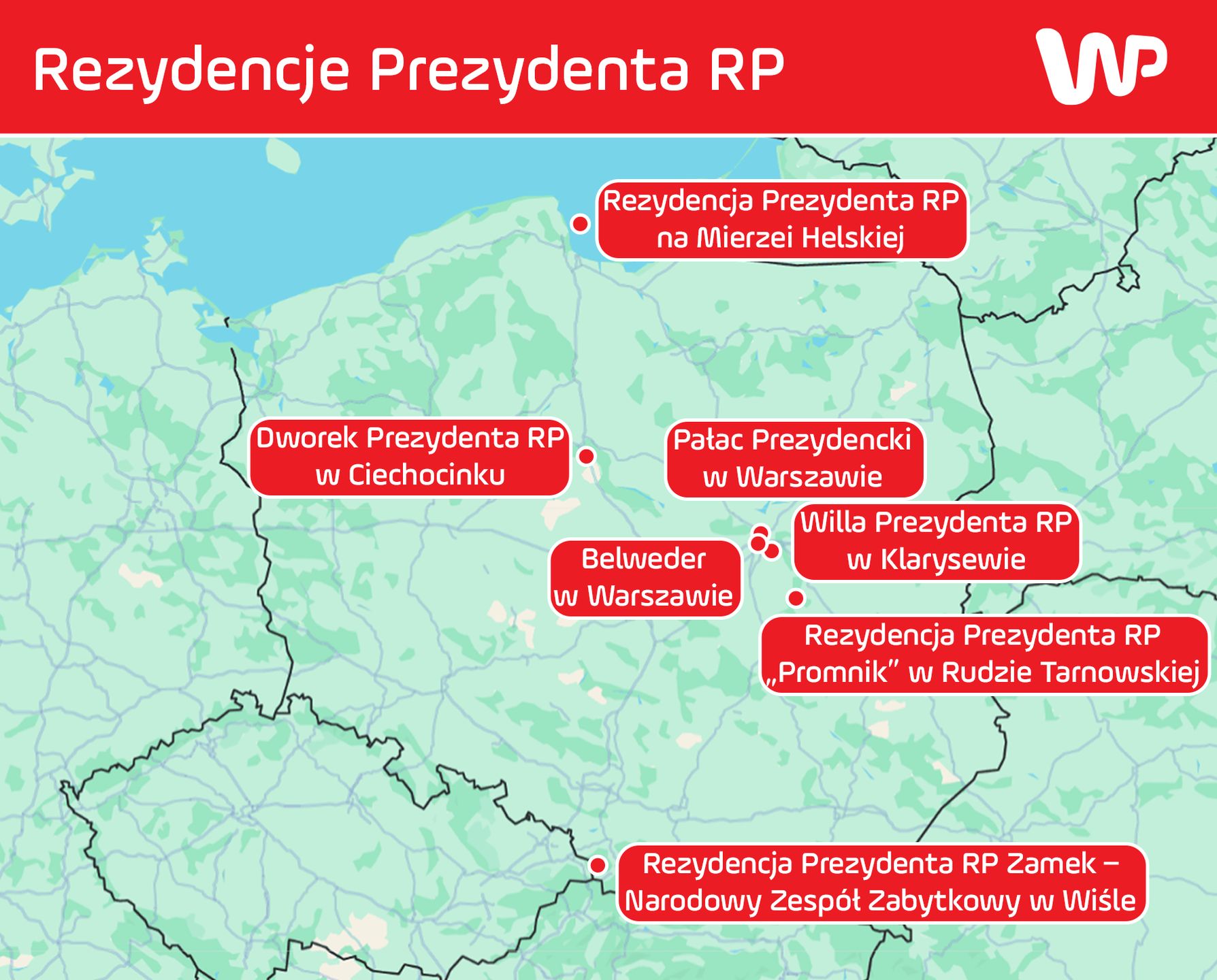 Rezydencje prezydenta RP