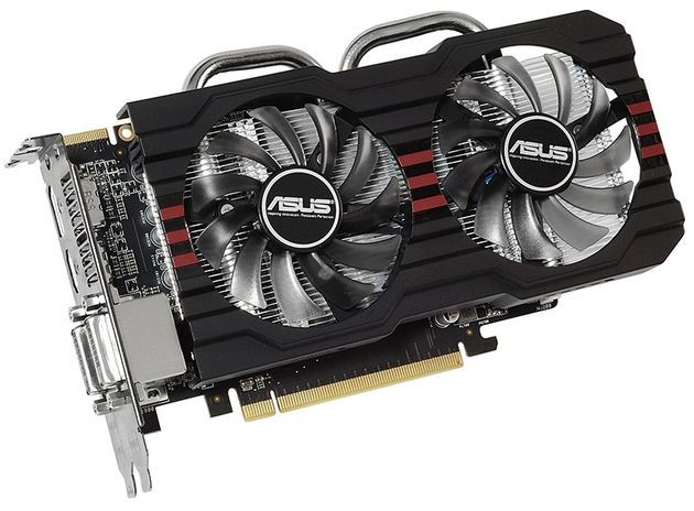 ASUS Radeon R7 260X DirectCU II karta graficzna zdjęcie