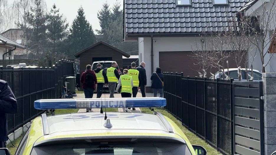 wpwiado Policja na miejscu zbrodni