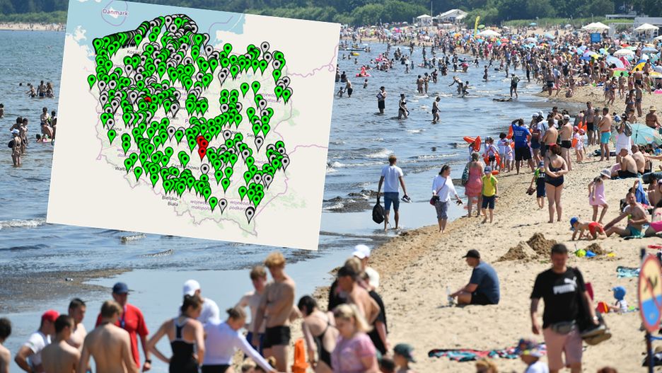 Sinice nie tylko nad Bałtykiem. Lista zamkniętych kąpielisk
