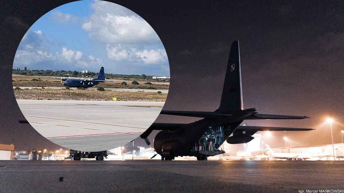 Usterka jednego z Herculesów sprawiła, że łatwiej było zrobić mu zdjęcie