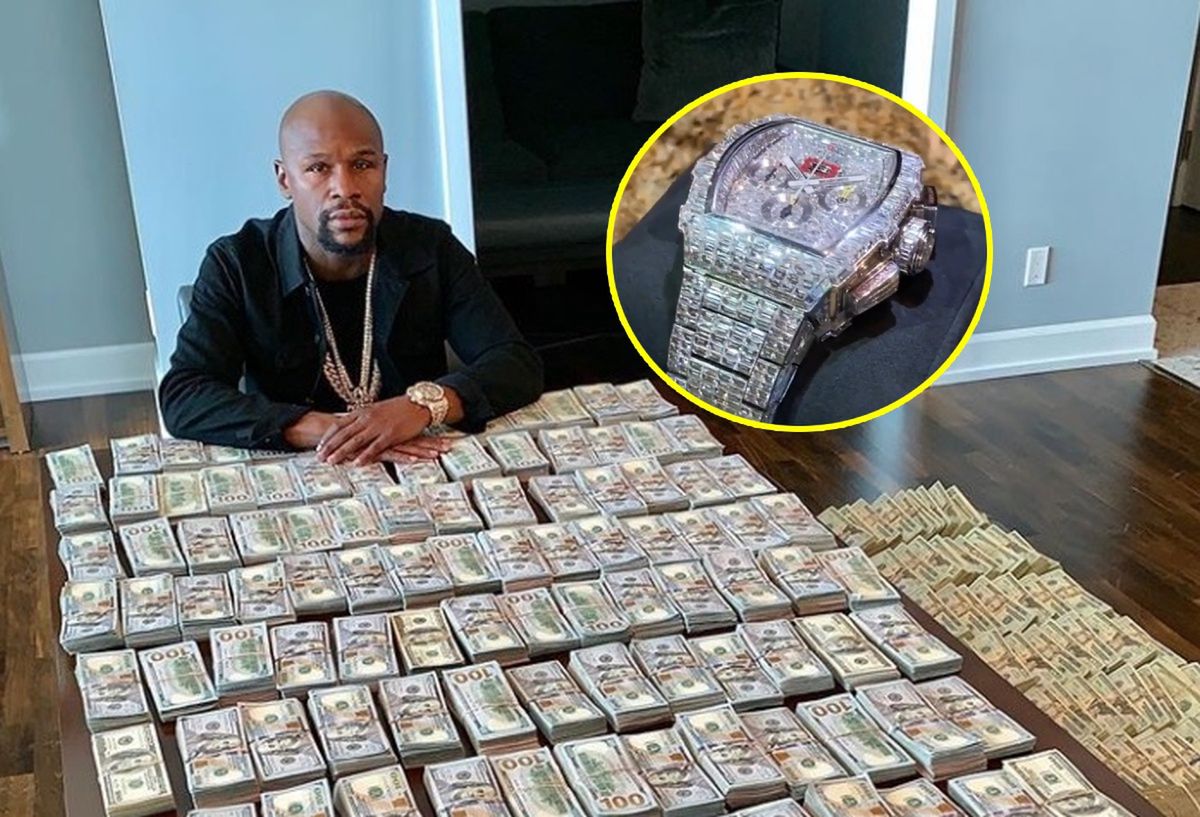 Floyd Mayweather opływa w luksusy. Trudno uwierzyć, ile wart jest jego zegarek!