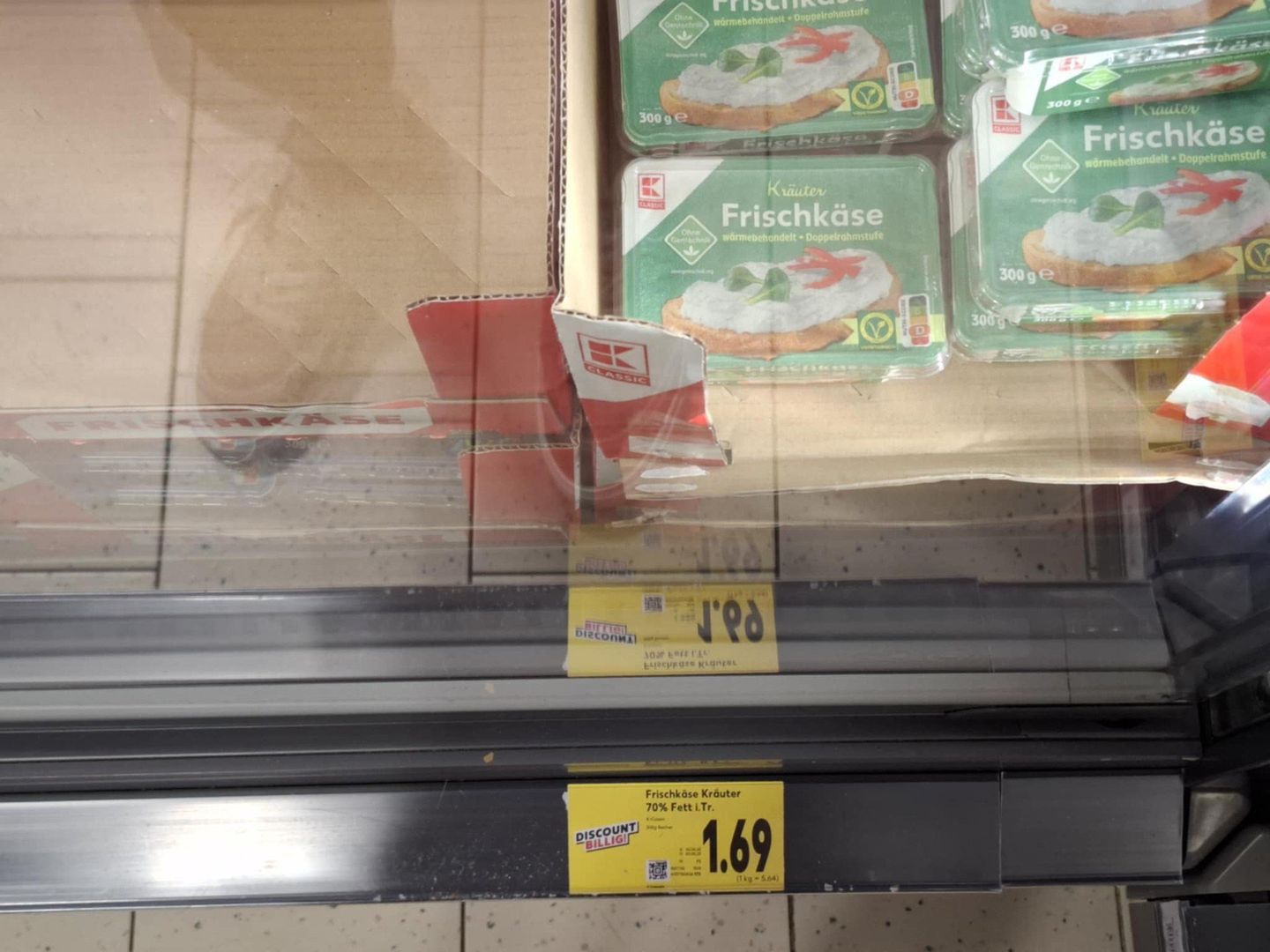Oto ceny produktów w sklepie Kaufland w Berlinie.
