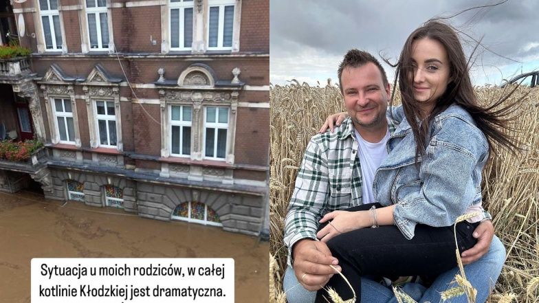 Anna Bardowska relacjonuje tragiczną sytuację powodziową