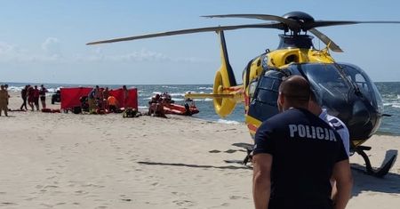Dramat nad Bałtykiem. Walka o życie 13-latka