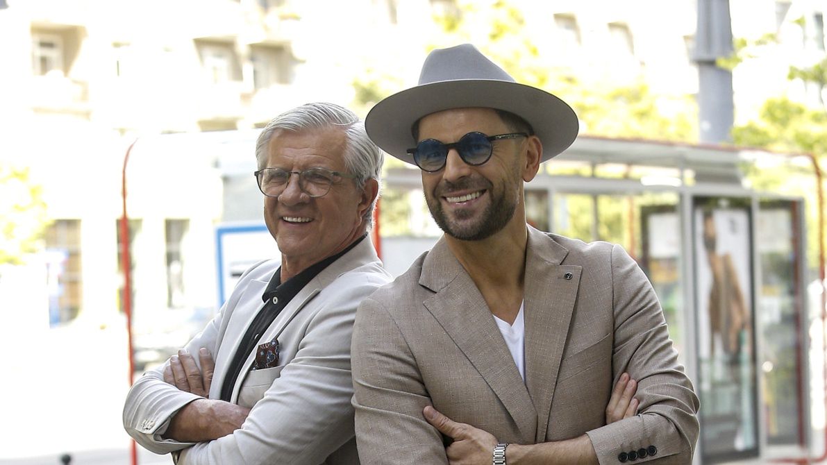 Zygmunt Chajzer i Robert Motyka