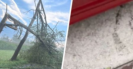 Żywioł dał o sobie znać w Małopolsce. Potężne gradobicie na nagraniach