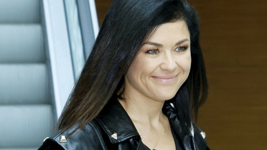 Katarzyna Cichopek w jesiennej stylizacji