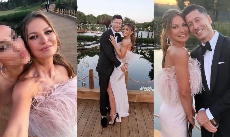 Suknia Anny Lewandowskiej, w której zachwyciła na tureckim ślubie, kosztowała NIEMAŁĄ SUMKĘ