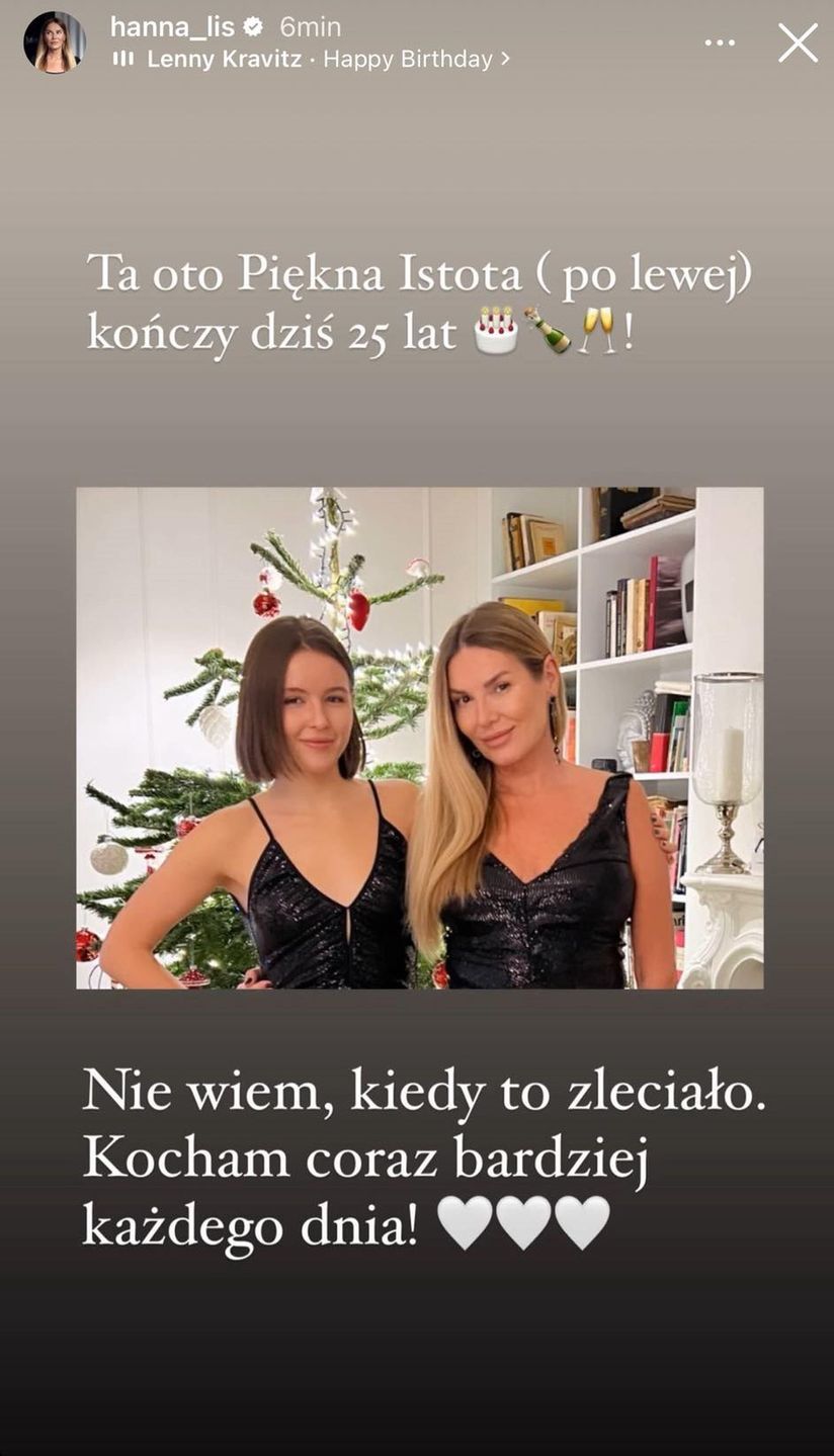 Hanna Lis świętuje urodziny córki