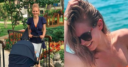 Olga Kalicka zachwyca figurą po ciąży: "Ani jednego rozstępu, skóra sprężysta"