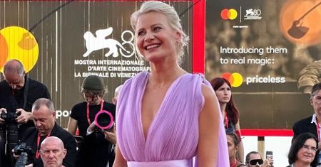 Małgorzata Kożuchowska odsłania kulisy festiwalu w Wenecji. Wspomniała o STRAJKU AKTORÓW (FOTO)