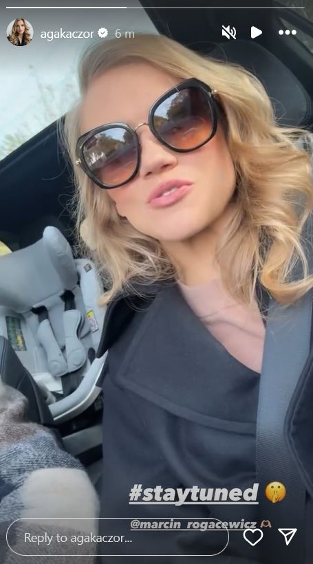 Kaczorowska i Rogacewicz nadają z samochodu