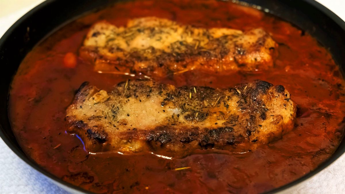 Przepis na schabowe duszone w coli