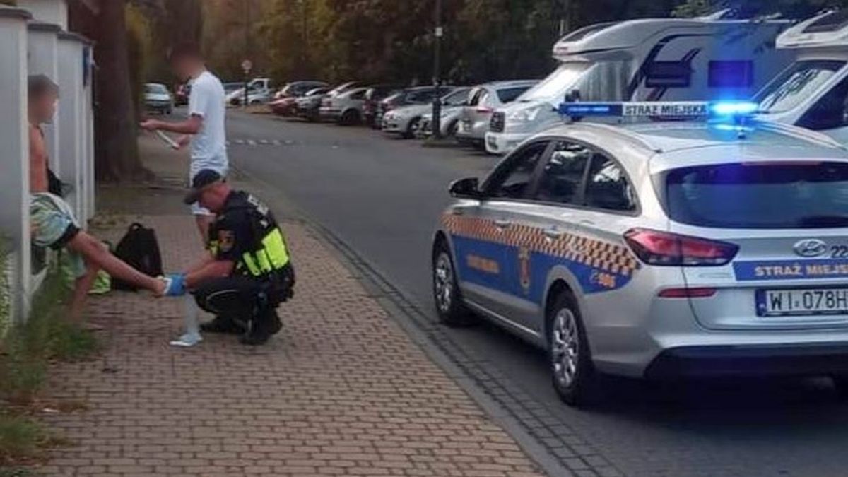  Strażnicy pomogli 22-latkowi