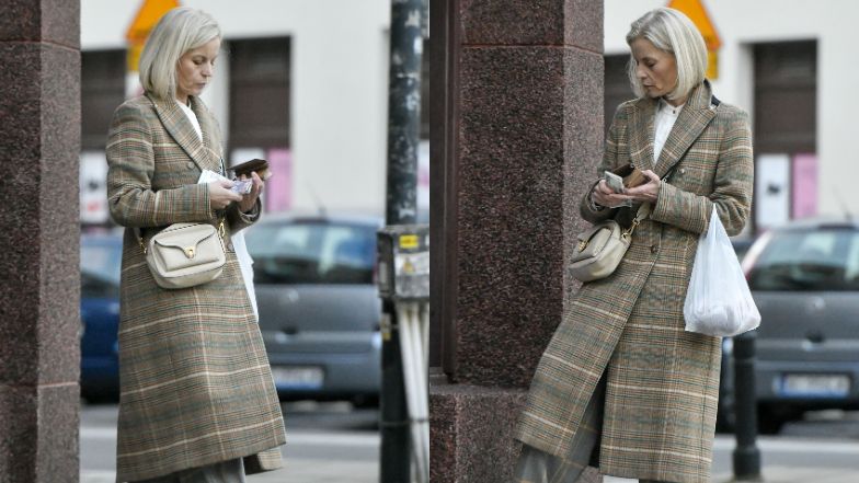 Małgorzata Foremniak parkuje na zakazie i pędzi na zakupy