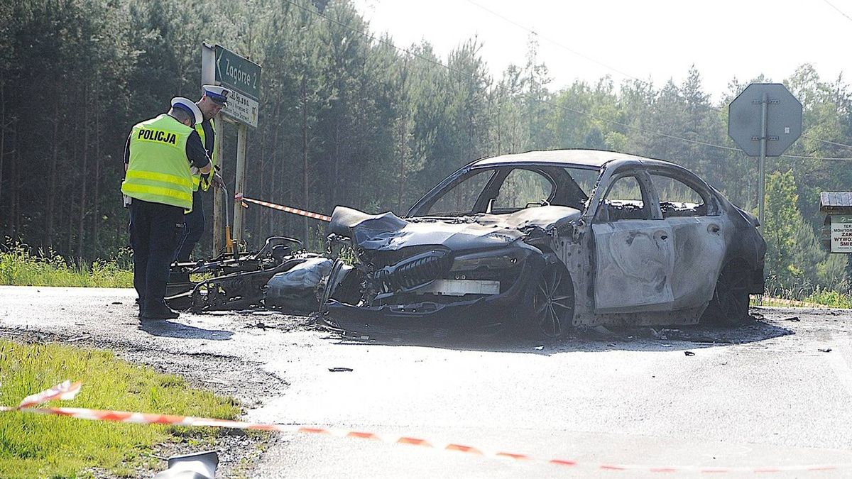 Śmiertelny wypadek z udziałem motocyklisty