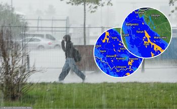Ochłodzenie i nawet 40 litrów deszczu. Front przetoczy się przez kraj