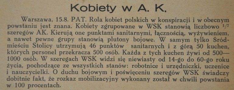 Kobiety w AK