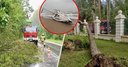 Linia szkwału nad Polską. Są ofiary śmiertelne