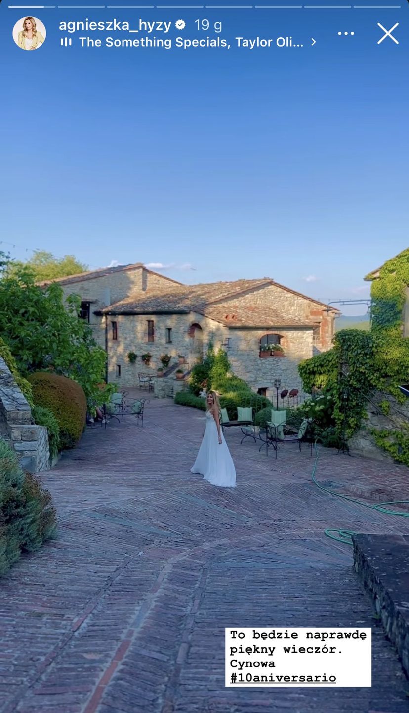 Agnieszka i Grzegorz Hyży świętują rocznicę ślubu 