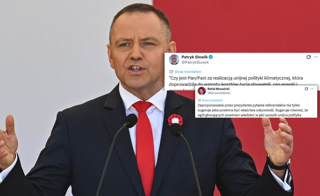 Lawina komentarzy ws. referendum Nawrockiego. 