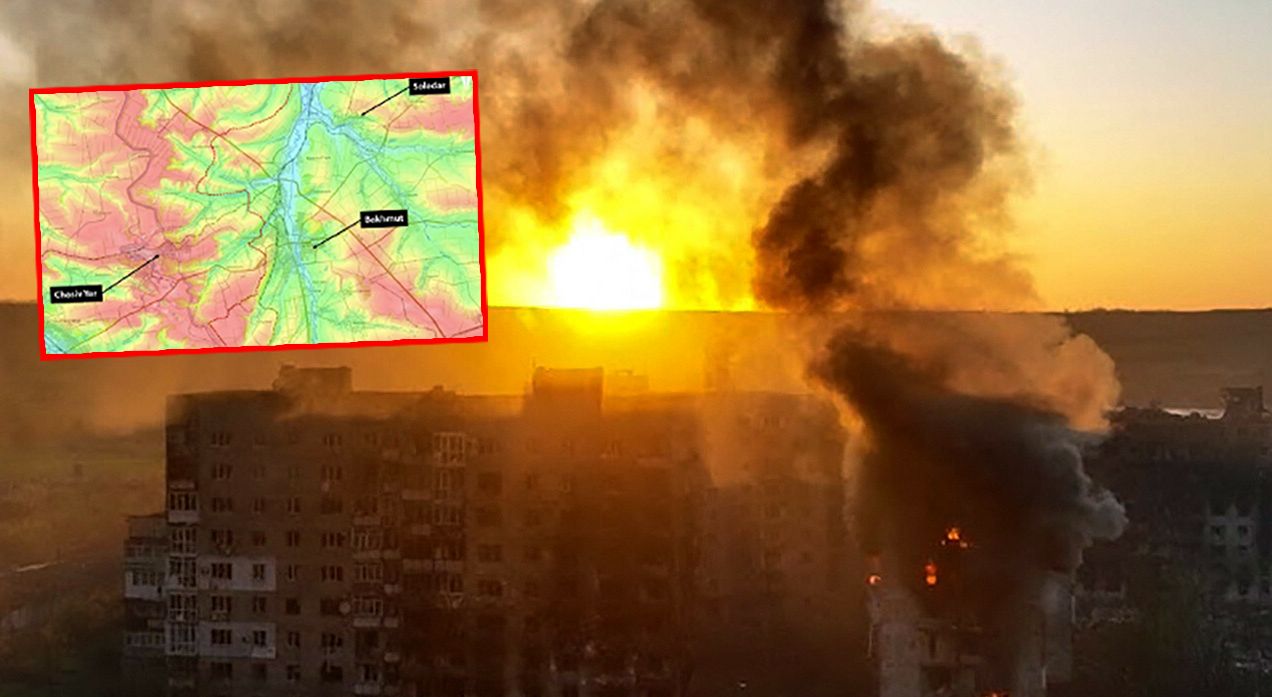 Finał bitwy o Bachmut. Na wzgórzach pod miastem czeka "niespodzianka"