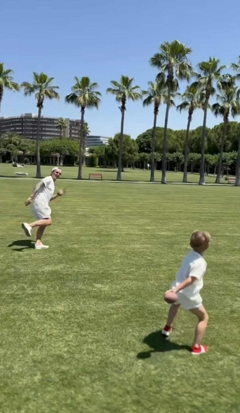 Sielskie chwile Małgorzaty Rozenek z familią na wakacjach