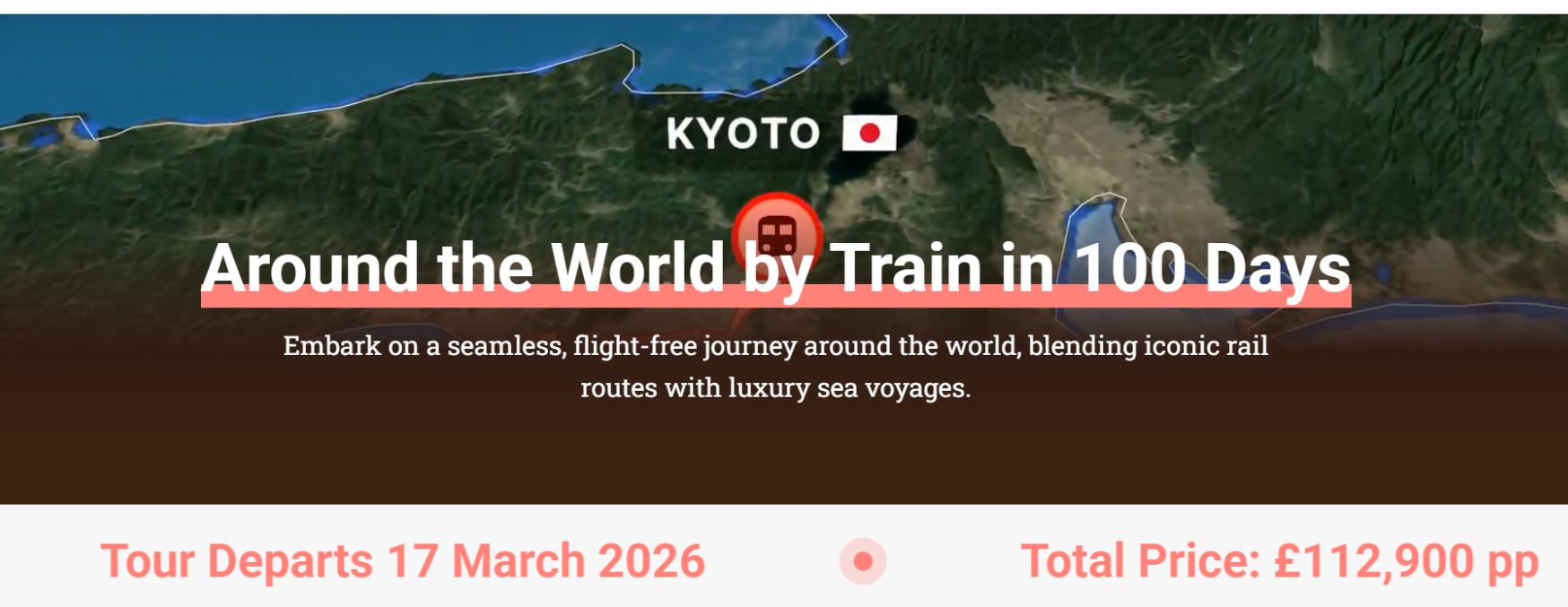 Trasa podróży jest dokładnie wytyczona