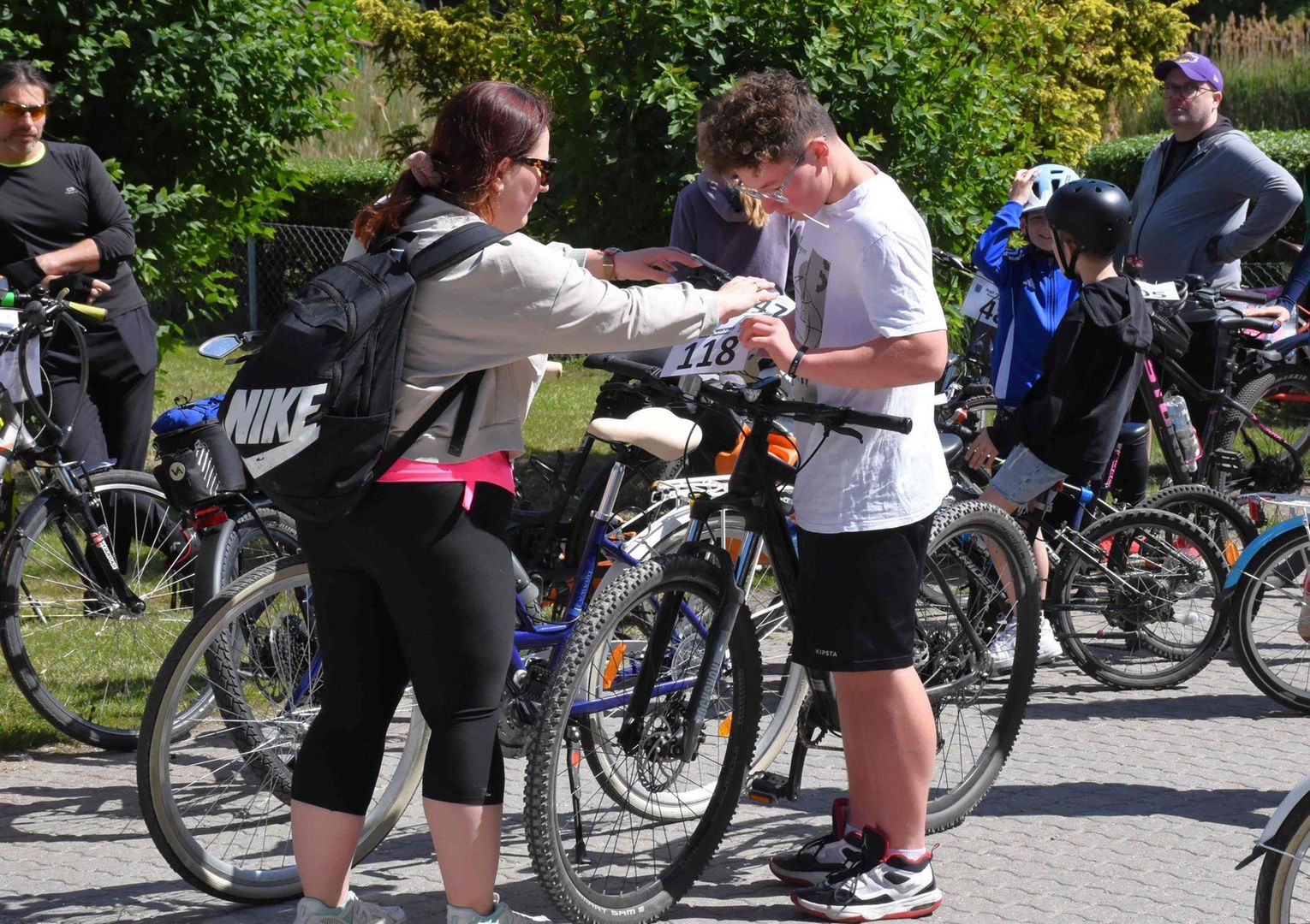24. 05. 2025. Rajd rowerowy &#34;Śladami Uzdrowiska&#34;. W imprezie zorganizowanej przez gminę Inowrocław uczestniczyło ponad 300 cyklistów.
Autor: Dominik Fijałkowski/Polska Press