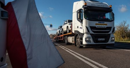 Nawet osiem dni czekania na granicy. Trwa protest przewoźników